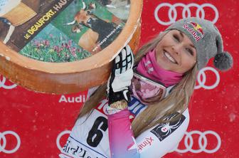 Fantastična Lindsey Vonn vrgla rokavico legendarnemu Stenmarku