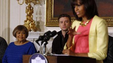 Justin Timberlake v Beli hiši z Mavis Staples