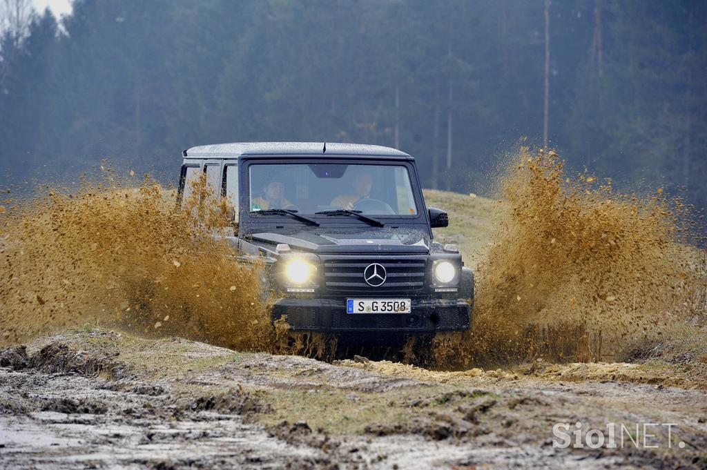 Mercedes-benz razreda G - reportaža Vransko