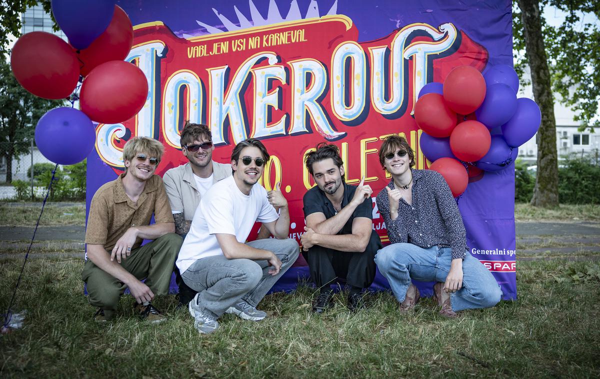 Joker Out | Joker Out bodo nastopili na vrhuncu festivala Castle. Ob njih se bodo jutri zvrstili še Dan D, Kokosy, Orleki, Vazz in drugi. | Foto Ana Kovač