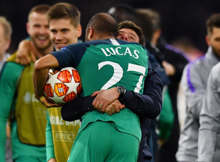 Lucas Moura se je po dvoboju znašel v središču zanimanja. | Foto: Reuters