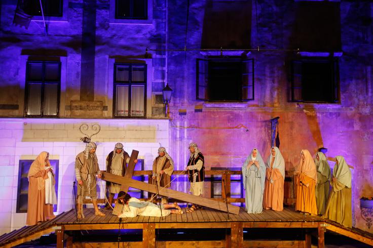Škofja Loka, Škofjeloški pasijon | Foto: Tinkara Zupan/STA