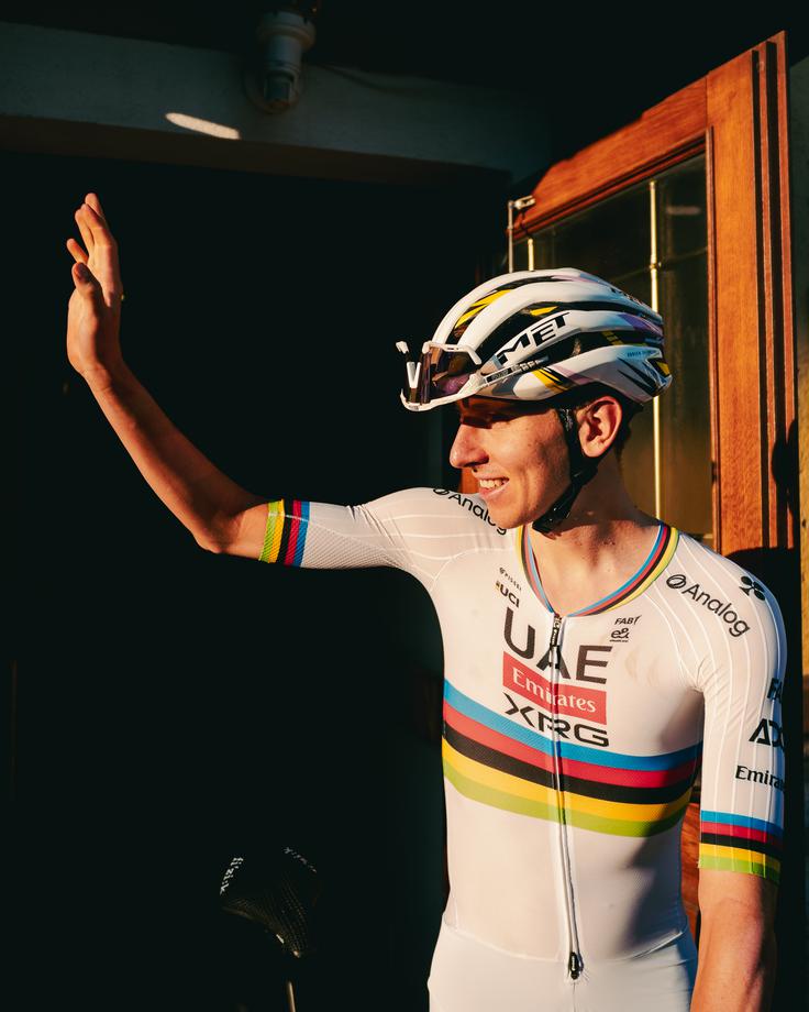 Aktualni svetovni in evropski prvak Tadej Pogačar bo svoj tekmovalni koledar predstavil v soboto, 13. decembra.  | Foto: Alen Milavec