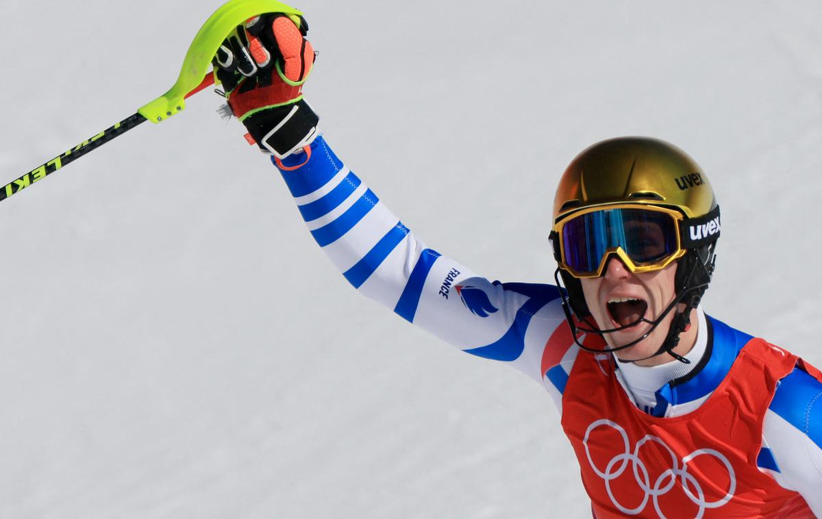slalom Clement Noel | Clement Noel je vendarle upravičil vlogo prvega favorita in dobil olimpijski slalom. | Foto Reuters