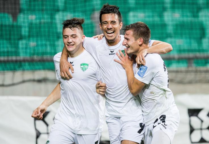 Filip Dangubić ni mogle preprečiti poraza Krškega. | Foto: Vid Ponikvar