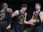 LeBron James, Austin Reaves, Luka Dončić