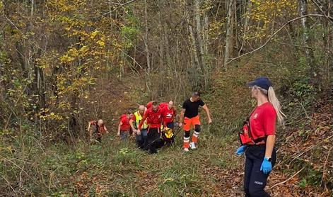 Čudež na Hrvaškem: pogrešana babica pet dni v gozdu preživela brez vode in hrane