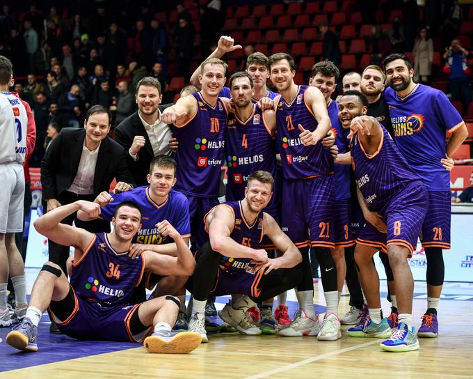 Košarkarji Helios Suns upajo, da bodo igrali v petkovem finalu. | Foto: ABA liga/Dragana Stjepanović