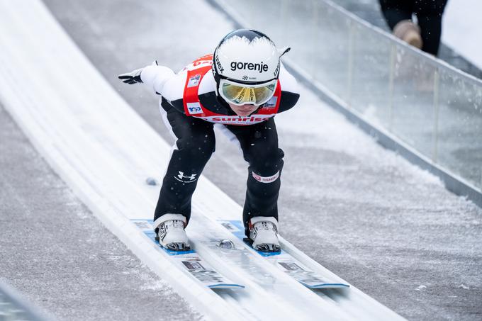 Ema Klinec je peta skakalka seštevka zime. | Foto: Guliverimage