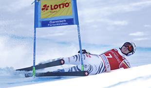 Konec sezone za Sofio Goggio in Viktorio Rebensburg