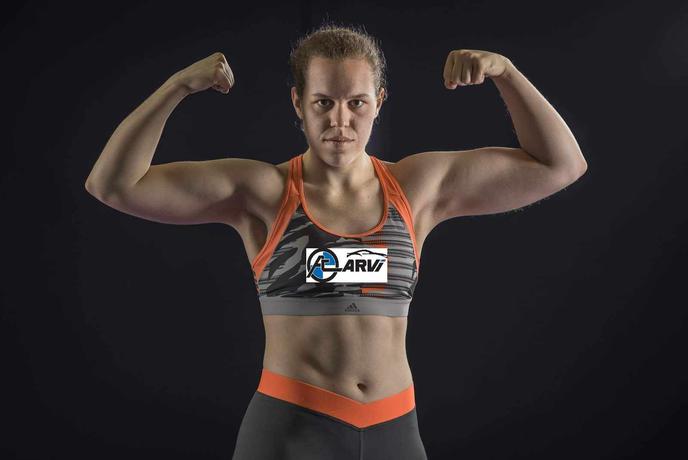 Ema Kozin avgusta s Cecilio Braekhus v Las Vegasu