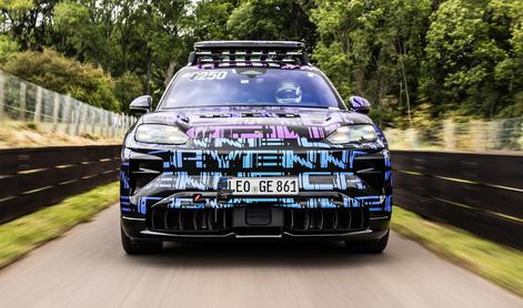 Porsche pokazal prve tehnične mejnike za električnega cayenna, razkritje jeseni #foto