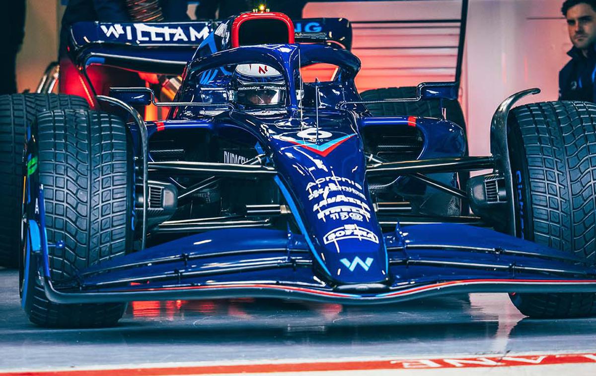 Williams 2022 | To je novi dirkalnik nekdanje ekipe Franka Williamsa. | Foto Williams Racing