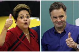 Brazilsko predsednico bo izzval desničar Neves