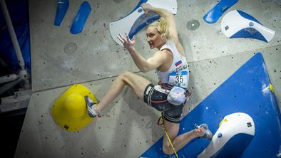 Po odpovedi Seula Garnbretova na drugem mestu v seštevku balvanov