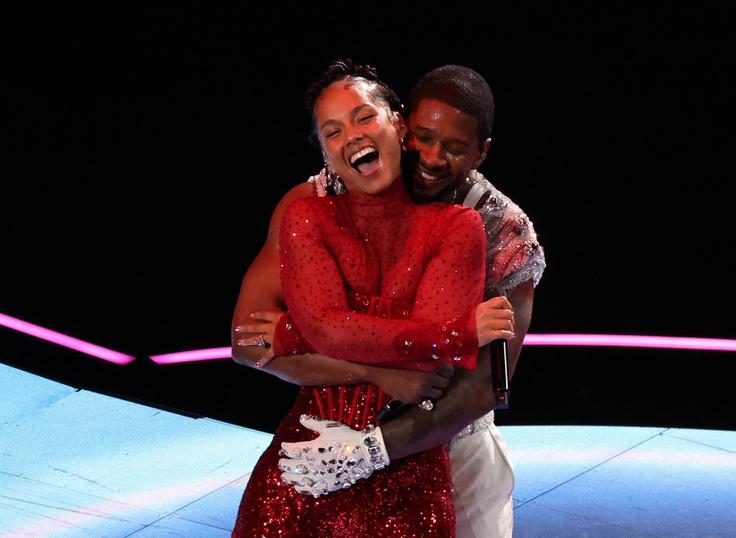 Usher Alicia Keys Usher in Alicia Keys | Foto: Reuters