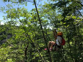 Zipline dolinka