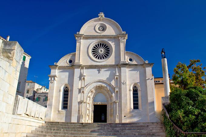 V Šibeniku je na UNESCO-vem seznamu svetovne dediščine navedena stolnica sv. Jakoba. | Foto: TB Šibenik Dalmatia