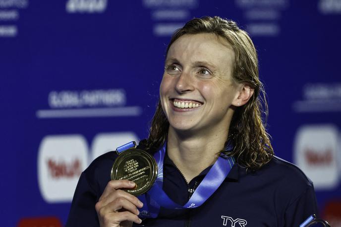Katie Ledecky | Devetkratna olimpijska prvakinja Katie Ledecky navdušuje tudi na SP v Singapurju. | Foto Reuters