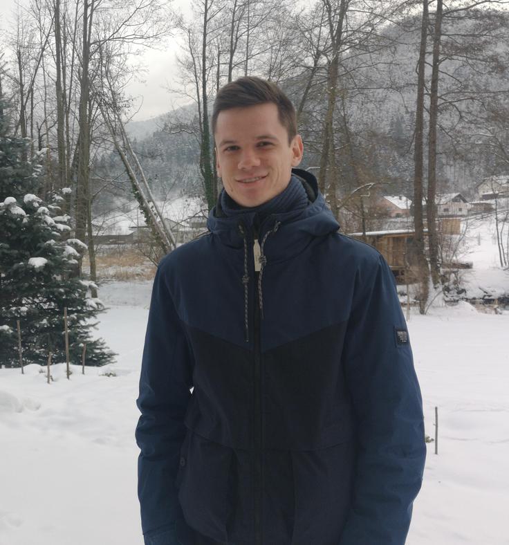 Aleša Benčino Biotehniška fakulteta spominja na proučevanje narave.  | Foto: 