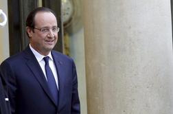 Hollande še ni obiskal prve dame v bolnišnici