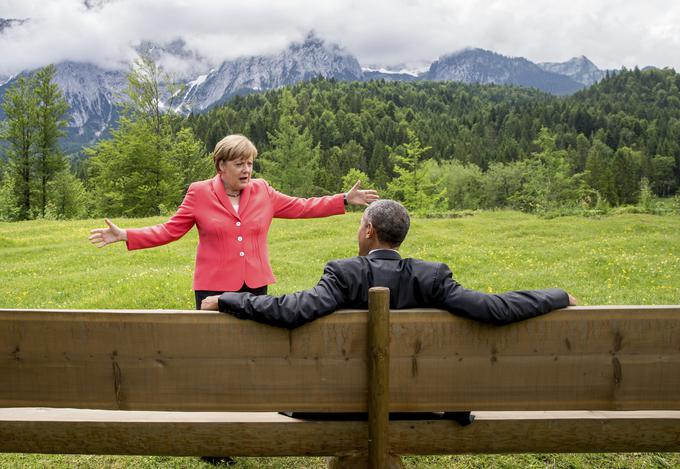Angela Merkel in Barack Obama | Foto: Reuters