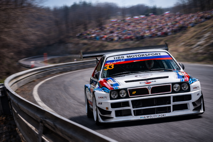 Planinske ride Milan Bubnič | Milan Bubnič (lancia delta) bo letos naslov gorskohitrostnega državnega prvaka očitno branil tudi na Planinskih ridah.  | Foto Fotografija je bila ustvarjena s pomočjo umetne inteligence