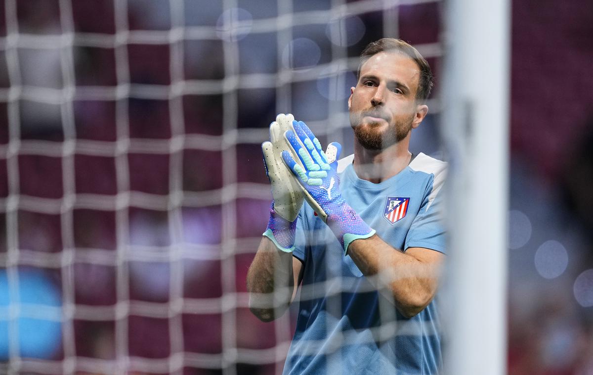 Jan Oblak Atletico Madrid | Jan Oblak je z Atletico Madridom na tretjem mestu la lige. | Foto Guliverimage