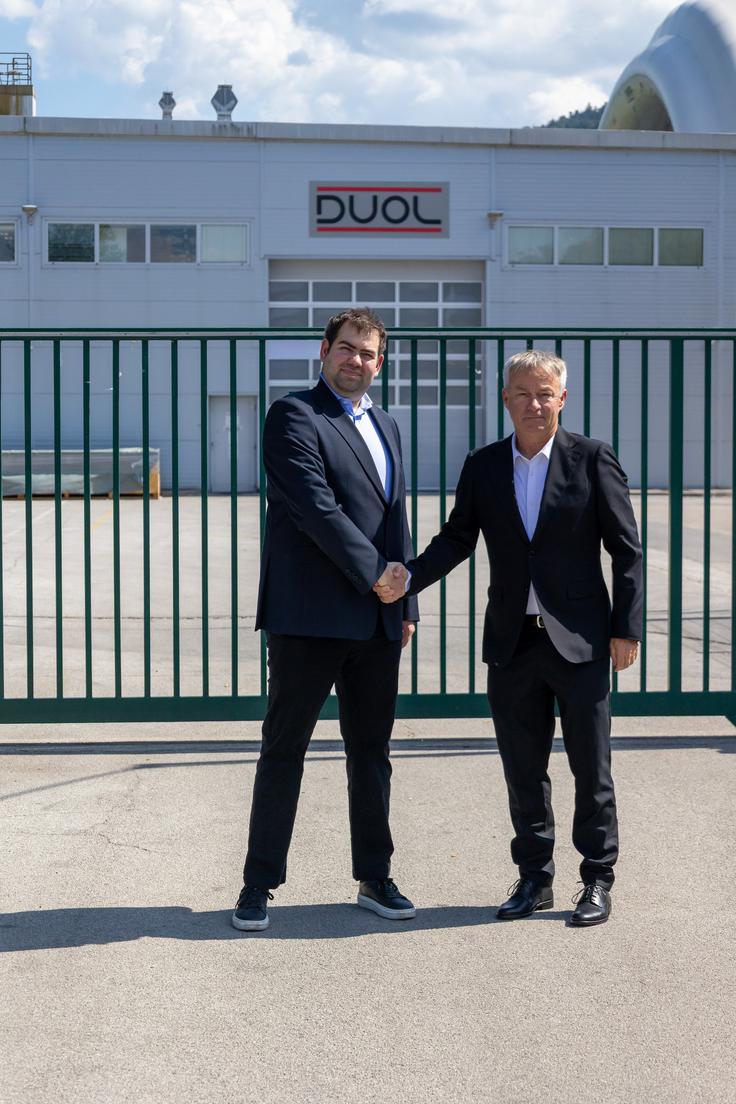 Dušan Olaj je vodenje podjetja predal sinu Anžeju Olaju.  | Foto: Dušan Olaj/FB