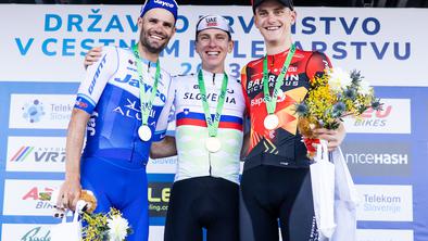 Pogačar razred zase tudi na cestni dirki, Urša Pintar zmagovalka v ženski konkurenci