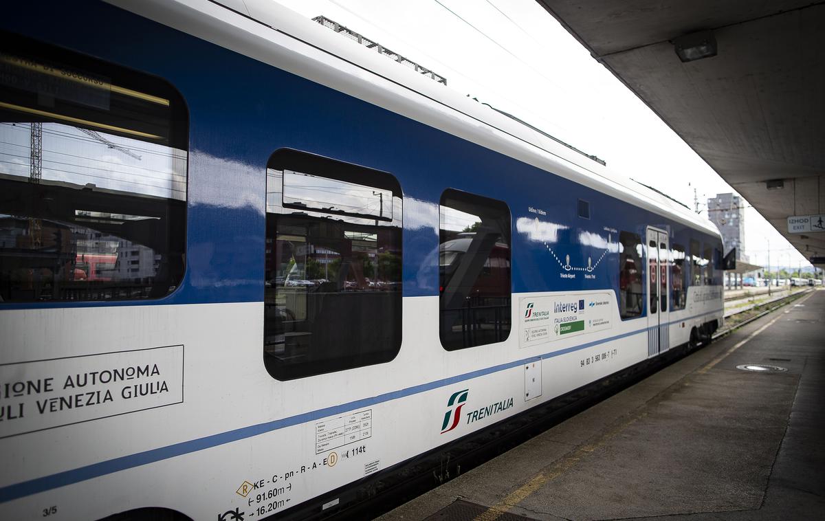 Italijanski vlak | V železniškem prometu bo stavka potekala od četrtka ob 21. uri do petka ob 20.59.  | Foto Ana Kovač