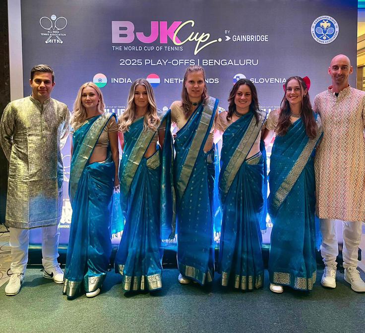 BJK, Indija | Foto: Tenis Slovenija