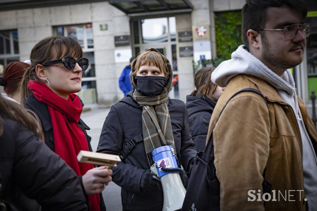 Shod v podporo študentov v Srbiji