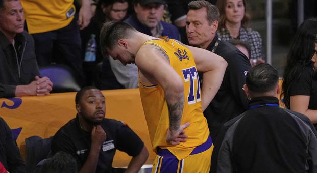 Boleč konec sanj za Luko Dončića in Los Angeles Lakers