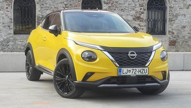 Nissan juke - marsikdo se obrne in vpadljiv na cesti ni le zaradi strupeno rumene barve