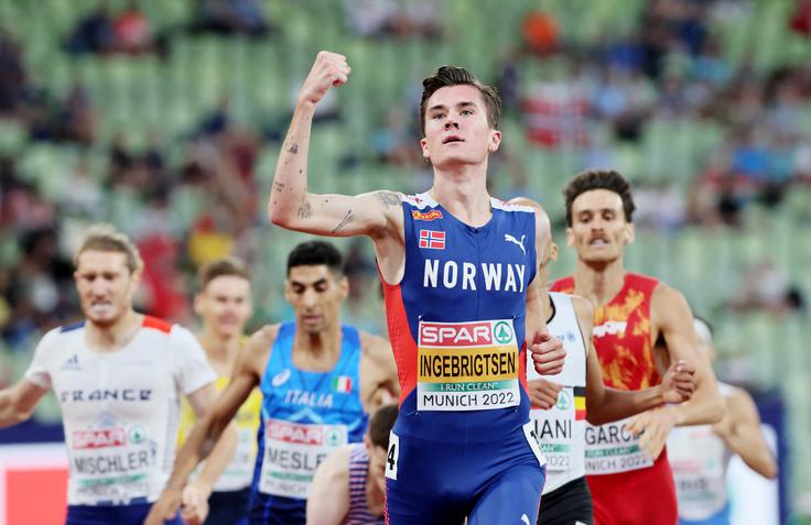 Jakob Ingebrigtsen je uspešno začel lov na dvojno krono. | Foto: Reuters