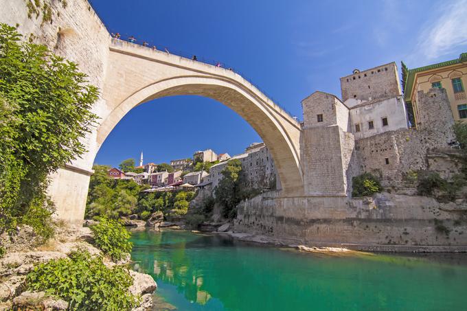 Med najlepša majhna mesta v Evropi so uvrstili tudi Mostar. | Foto: Getty Images