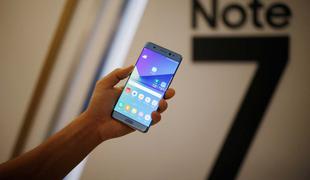 Samsung: Takoj ugasnite telefone Galaxy Note 7