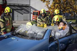 Gasilska vaja CZR Domžale, MGC Bistrica.