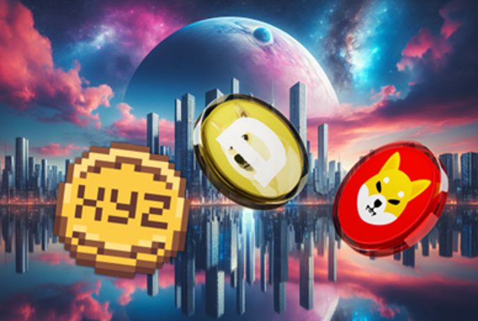 Vrednost Dogecoin (DOGE) je padla za 20 odstotkov. XYZVerse in SHIB zaenkrat še uspešno držita ceno.