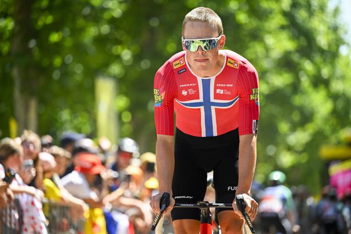 Anders Skaarseth, Uno-X Mobility | V ekipi Uno-X Mobility s posebnim dresom izstopa Anders Skaarseth, letošnji norveški državni prvak v cestni dirki. | Foto Guliverimage