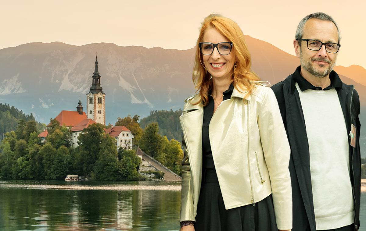 Samo in Iza Login | Loginova, ki se lotevata velike nepremičninske naložba na Bledu, sta letos na lestvici najbogatejših zdrsnila na drugo mesto. | Foto Mediaspeed/Shutterstock