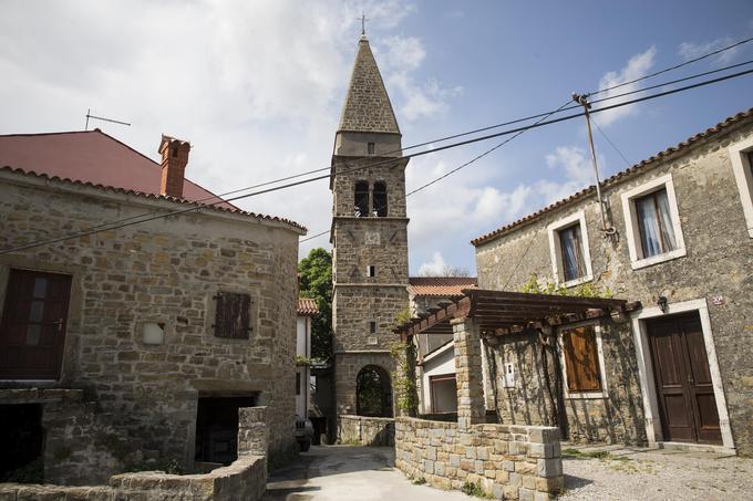 Denar za zvonik v vasici Padna naj bi s prodajo blitve zbirali vaščani. Vsaj tako pravi ljudsko izročilo. | Foto: 