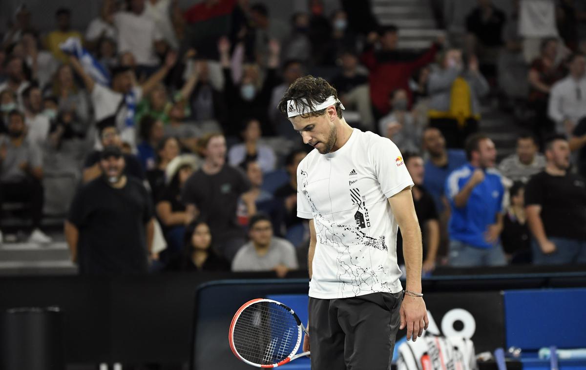 Dominic Thiem | Thiem je danes zaradi težav z boleznijo odpovedal nastop na pokalu ATP. | Foto Reuters