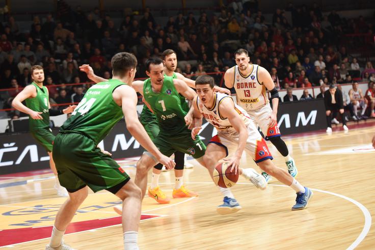 Krka je ostala v Čačku prekratka za dve točki. | Foto: Borac Mozzart/Duško Radišić