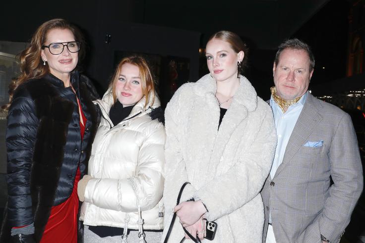 Shieldsova in Hency imata skupaj dve hčeri, 20-letno Rowan in 17-letno Grier. | Foto: Profimedia
