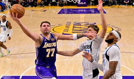 V živo: vroče v Los Angelesu, Dončić proti nekdanjim