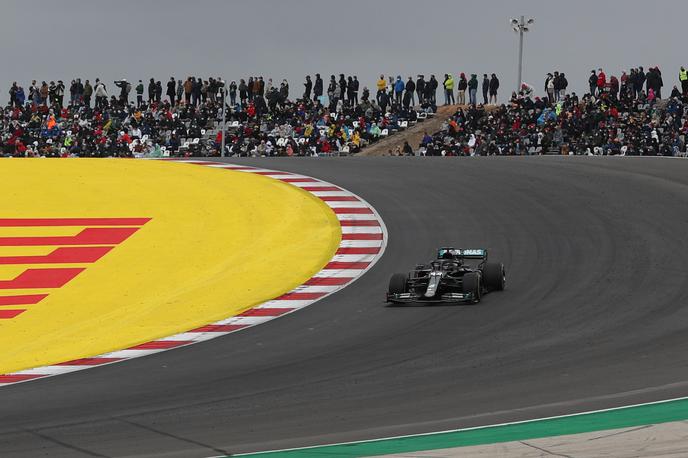 Lewis Hamilton | Lewis Hamilton je dosegel 92. zmago v karieri in je zdaj sam na vrhu večne lestvice po številu zmag. | Foto Reuters