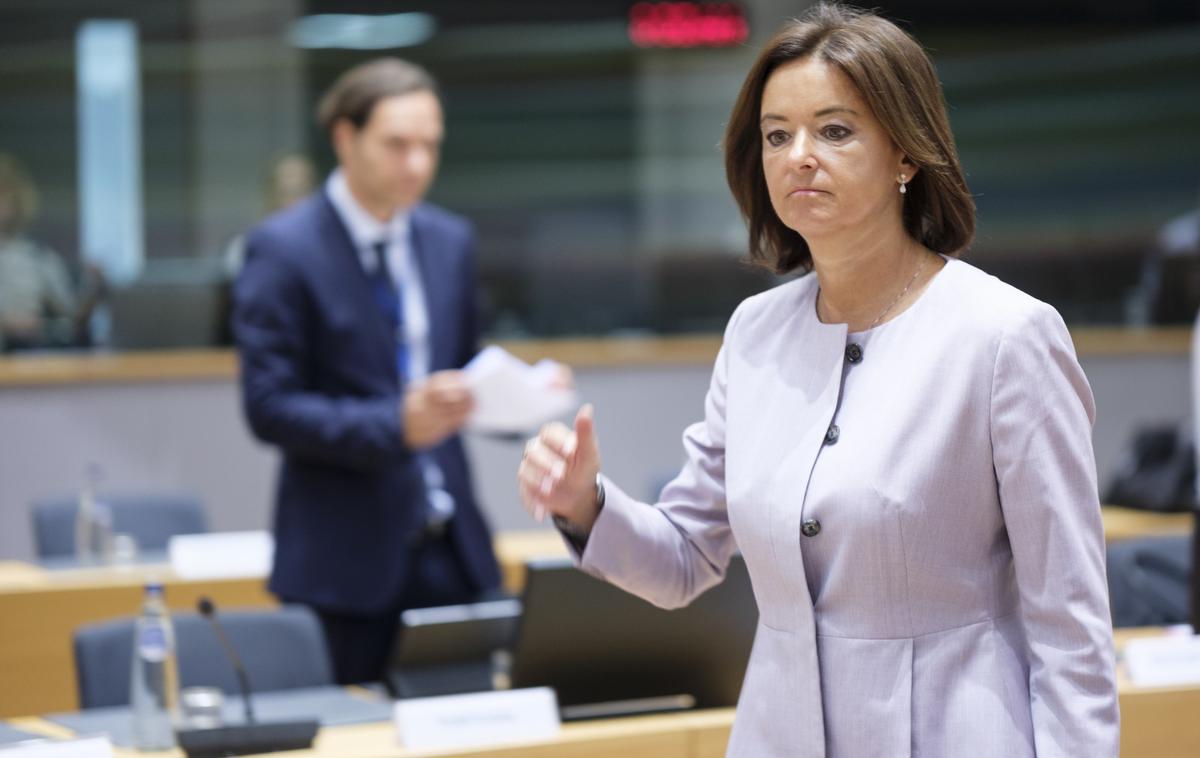 Tanja Fajon | Ministrica je že pred zasedanjem poudarila, da mora EU uporabiti vse možne ukrepe, ki jih ima na voljo, da bi preprečila nadaljevanje vojne v Gazi. | Foto Thierry Monasse/STA