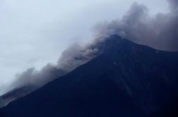 Zaradi izbruha vulkana v Gvatemali najmanj 25 mrtvih